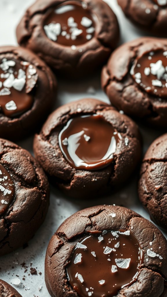 35 Irresistible Hot Chocolate Cookies Recipes to Warm Your Heart Delicious hot chocolate cookies topped with melted chocolate and sea salt