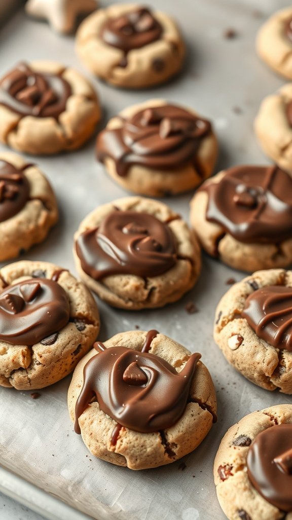 35 Irresistible Hot Chocolate Cookies Recipes to Warm Your Heart Delicious Nutella hot chocolate cookies topped with chocolate frosting.