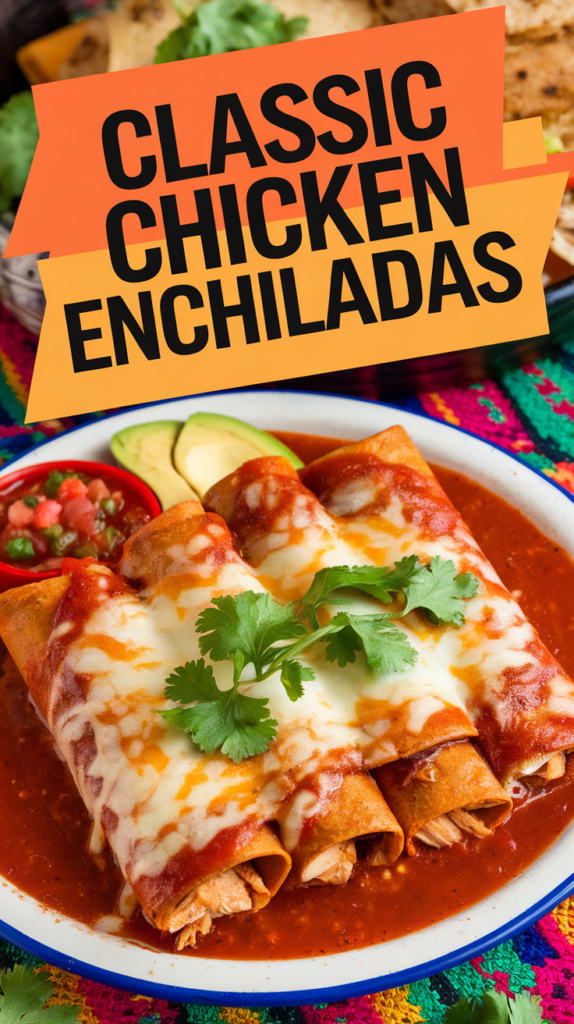 Classic Chicken Enchiladas Recipe Chicken Enchiladas Recipe