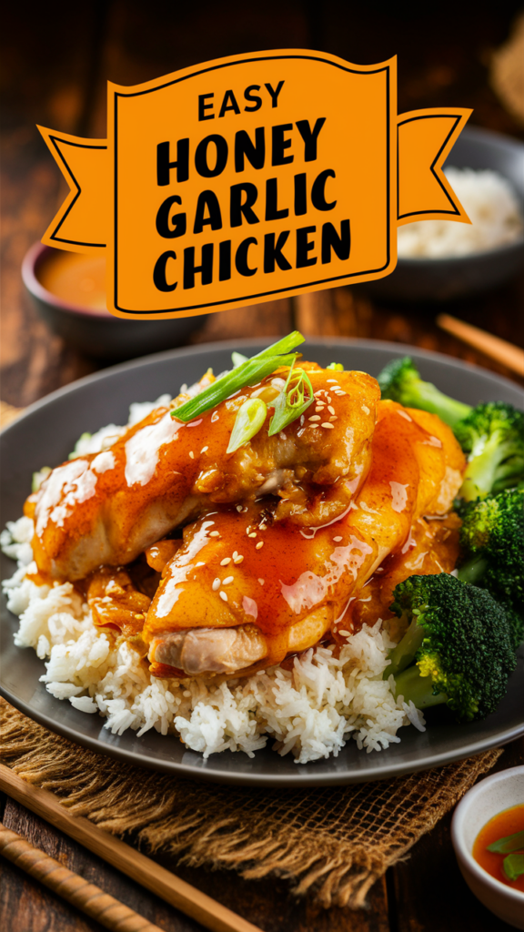 Easy Honey Garlic Chicken Recipe Easy Honey Garlic Chicken