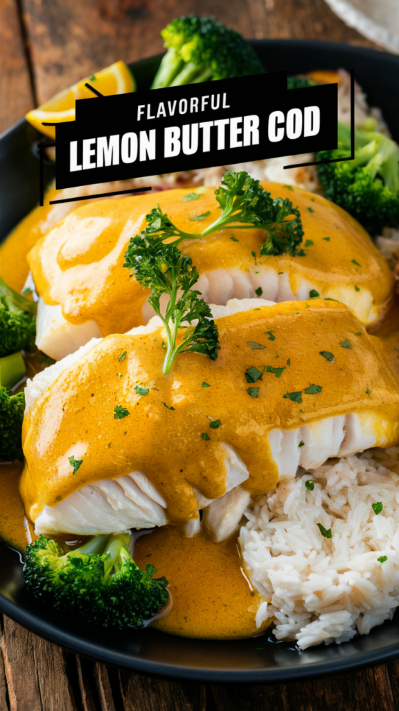 Simple and Flavorful Lemon Butter Cod Recipe Flavorful Lemon Butter Cod Recipe