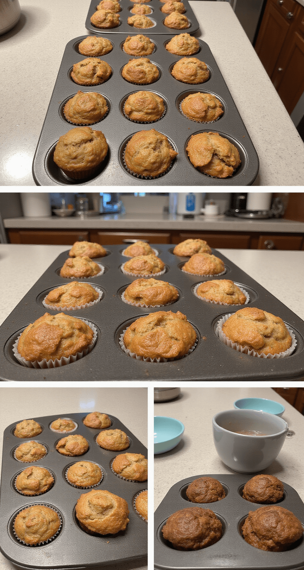 Ultimate Breakfast Muffins: Your Go-To Morning Game-Changer A kitchen counter with ingredients and utensils for baking muffins in the morning light.