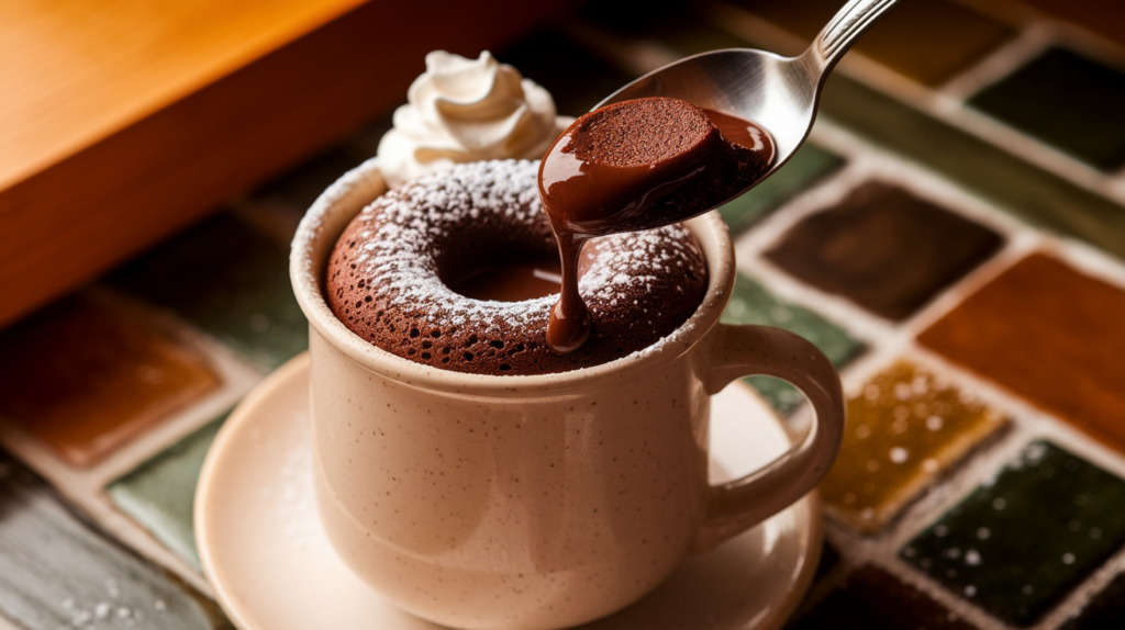 Quick and Decadent 5-Minute Chocolate Lava Mug Cake 5-Minute Chocolate Lava Mug Cake