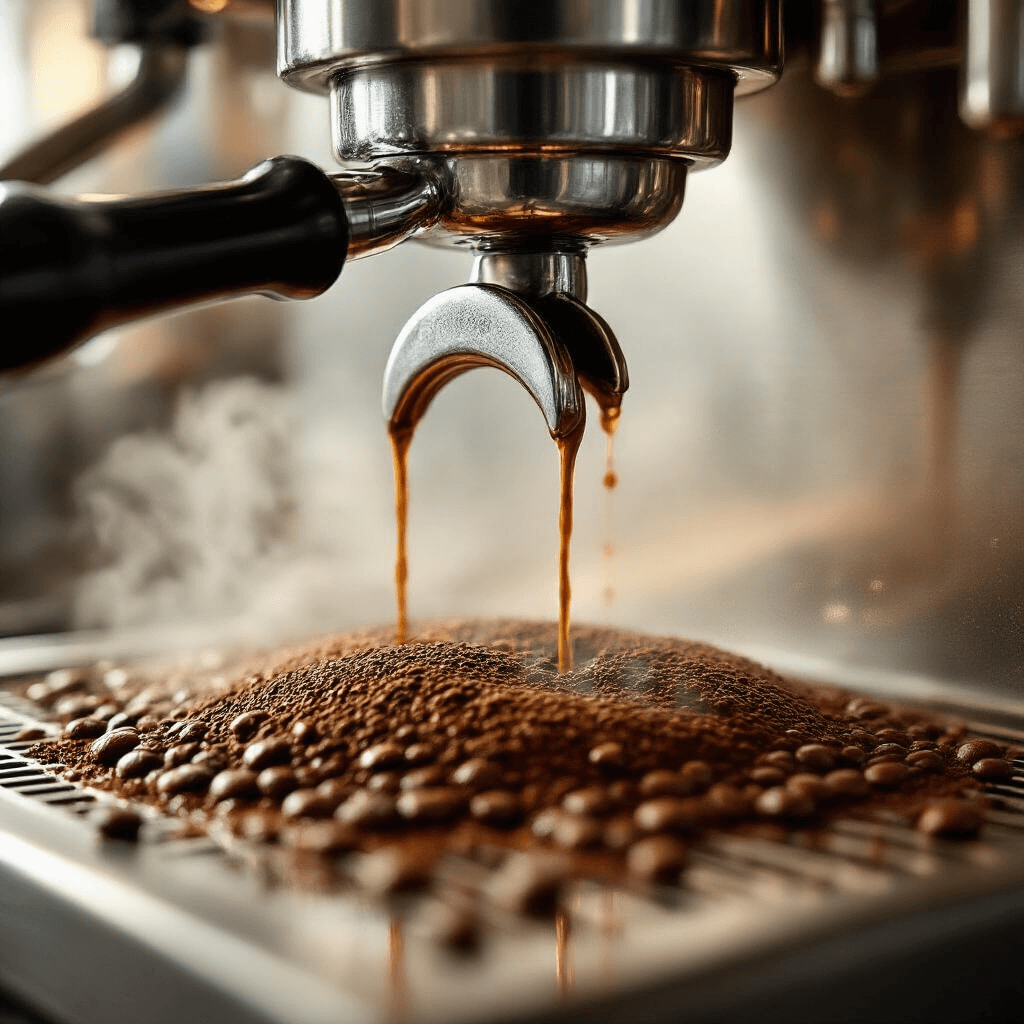 Bunn Coffee Maker: The Ultimate Home Brewing Companion for Coffee Lovers Close-up detail of Bunn's water displacement system during brewing, showcasing stainless steel components and dynamic steam movement, with dramatic side lighting highlighting metallic textures and rich coffee extraction in a copper and bronze color palette.