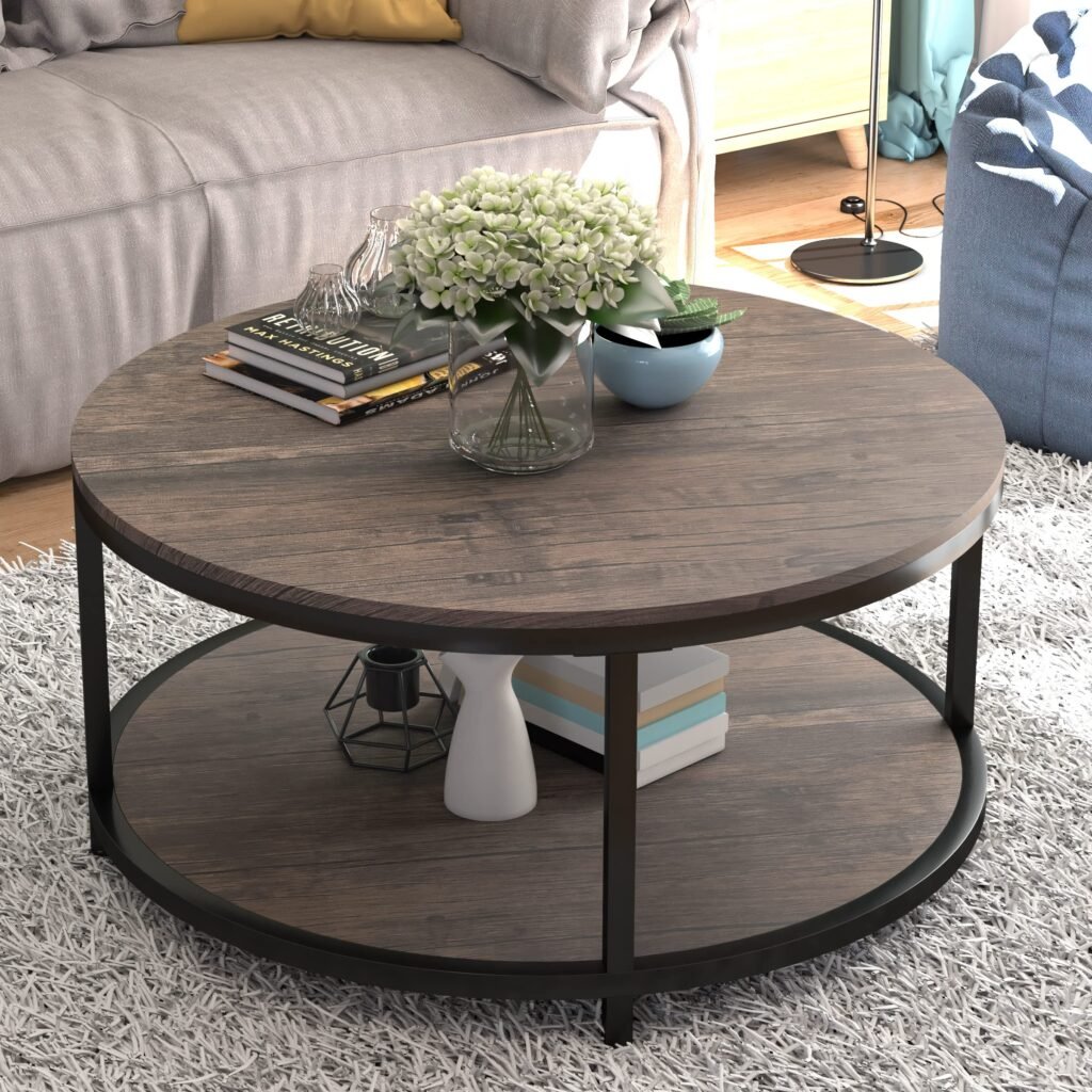 Best Round Coffee Tables for Stylish and Functional Living Spaces Round Coffee Tables