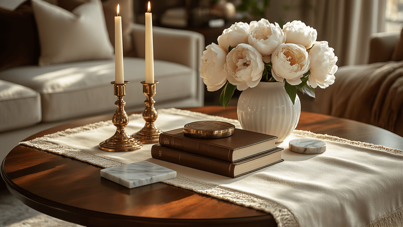 Mastering Round Coffee Table Styling: Your Ultimate Guide To Creating ...