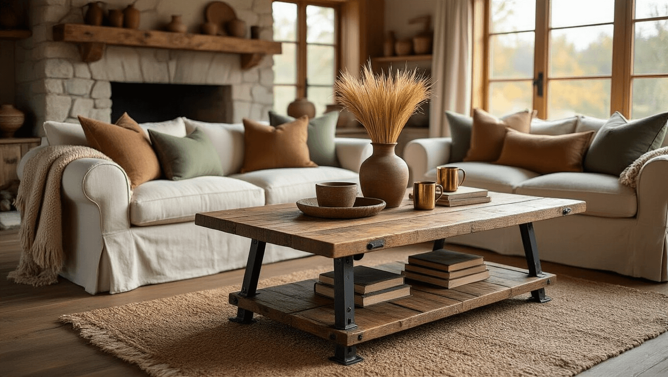 Why Your Rustic Coffee Table Choice Could Make Or Break Your Living Room
